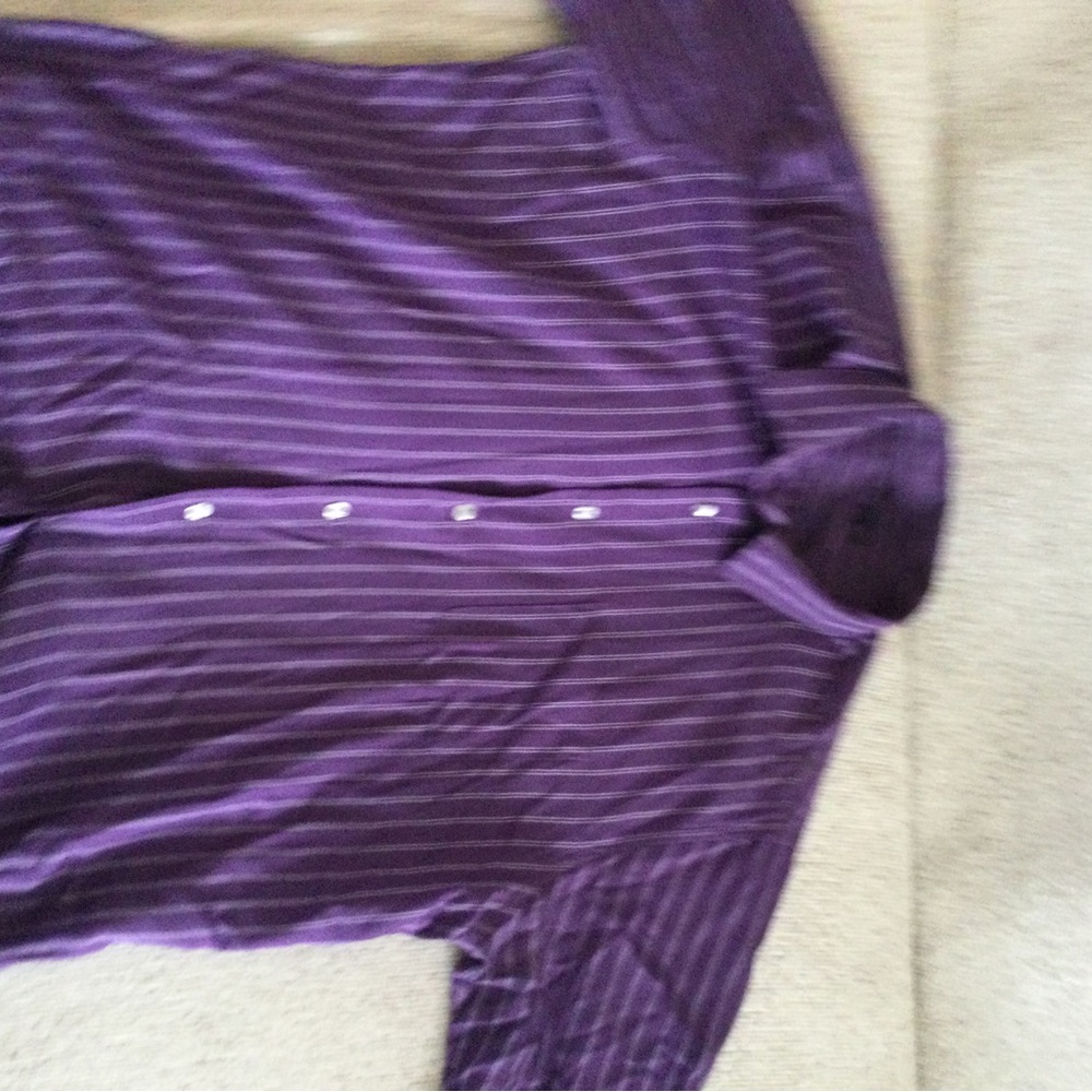 Purple dress shirt